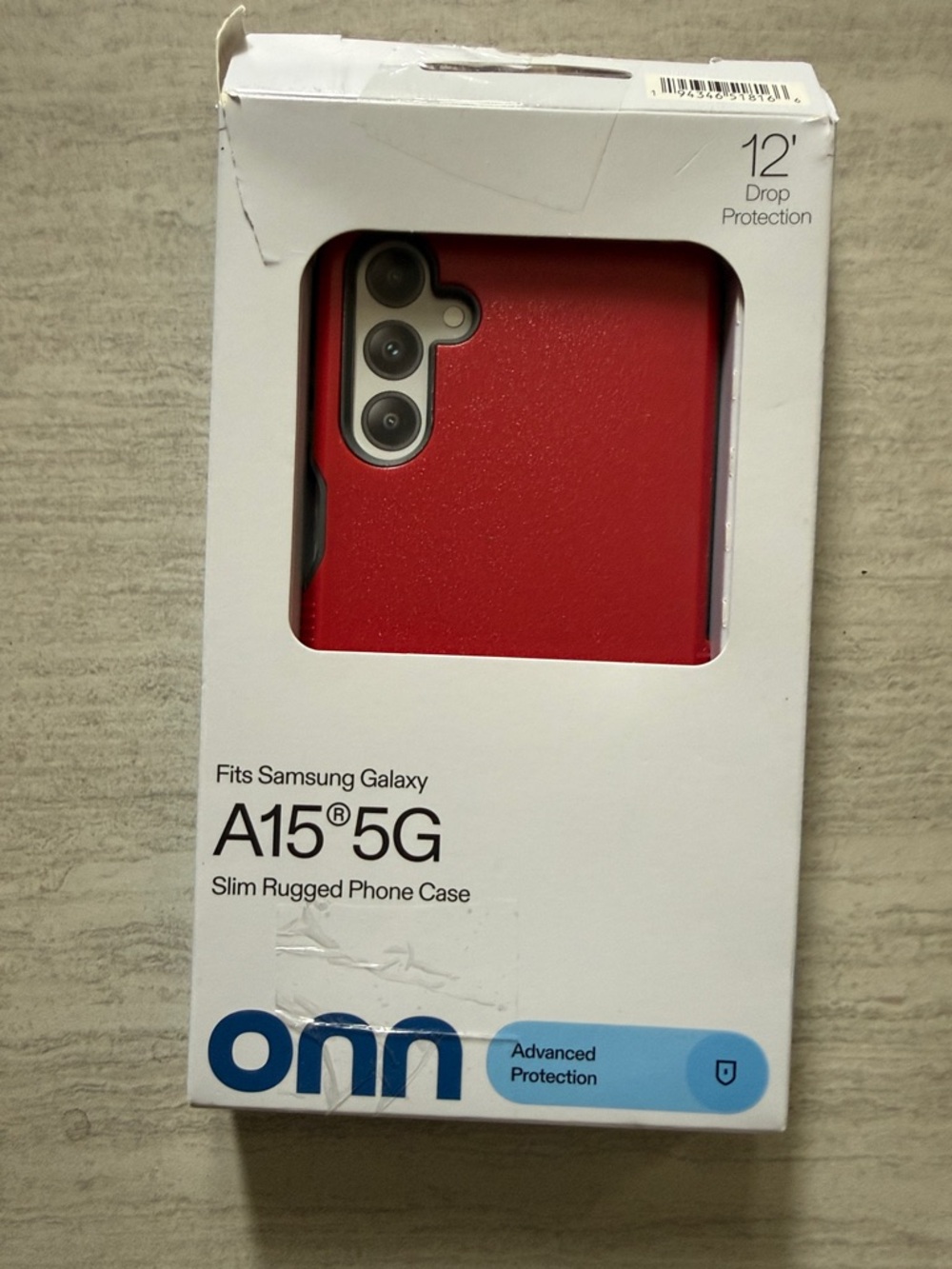 On Running Red Slim Rugged Phone Case for Samsung Galaxy A15 5G